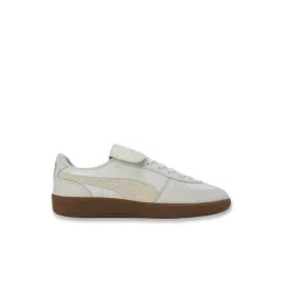 Puma Unisex Warm White & Alpine Snow Palermo Premium Sneakers-picture-38