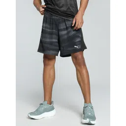 Puma Velocity Men Abstract Printed Mid Rise Running Shorts-picture-18