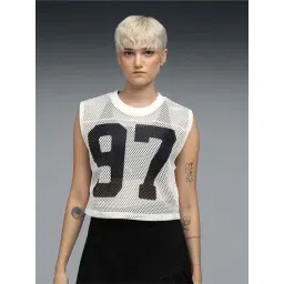 Puma Warm White Relaxed Fit Printed Top-picture-14