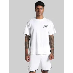 Puma White Cotton Relaxed Fit Sports T-Shirt-picture-21