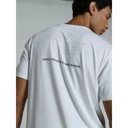 Puma White Regular Fit Sports T-Shirt image 5