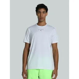Puma White Regular Fit Sports T-Shirt image 1