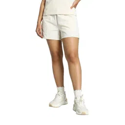 Puma White Solid Shorts-picture-34