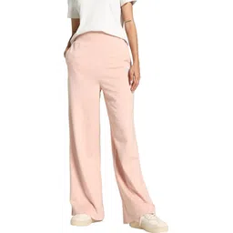puma Women Solid Pink Track Pants-picture-21