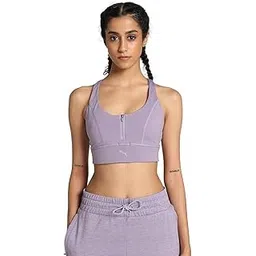 puma Women's Polyester Wired Classic Sports Bra-picture-22