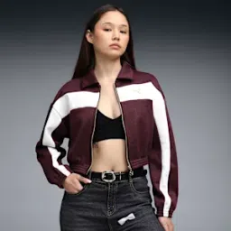 PUMA Women's Relaxed Crop Track Jacket-picture-16
