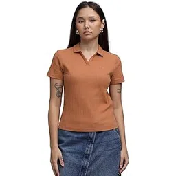 puma Women's Solid Regular Fit Polos-picture-31