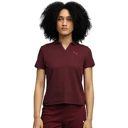 puma Women's Solid Regular Fit Polos-picture-30
