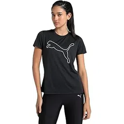 puma Women's Solid Regular Fit Tees-picture-10