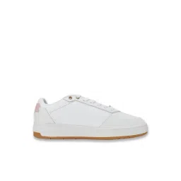 Puma Women's White, Mauve Mist & Gold Court Classic Lux Res Women's Sneakers-image-33