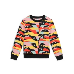 Puma Worldwide Boys Abstract Printed Sweatshirt-picture-18