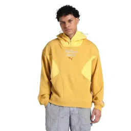 Puma X Kidsuper Studios Yellow Cotton Relaxed Fit Abstract Hoodie-picture-28