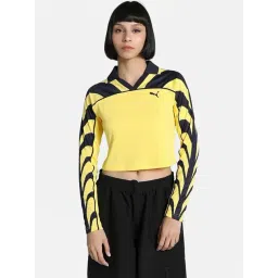 Puma Yellow Print Slim Fit Top-picture-32