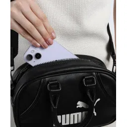 puma Unisex-Adult, ARCHIVE Mini Grip Bag, Black, (9113701) image 2