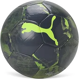 PUMA , Unisex-Adult, Cup Graphic Ball, Yellow Alert-Green Glare-Galactic Gray, (8458702)-picture-11