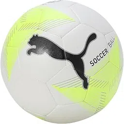 Puma Unisex-Adult Future 2 Soccer Ball, White-Fluro Green Pes, 5 (8448401)-picture-41