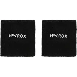 Puma Unisex-Adult, x HYROX Wristband, Black, X (5481101)-image-0