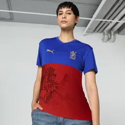 Women Solid V Neck Polyester Blue T-Shirt-image-45