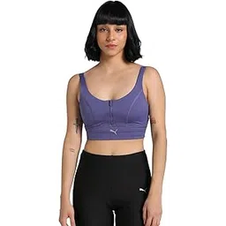 puma Women's Polyester Wired Casual Padded Sports Bras image 1