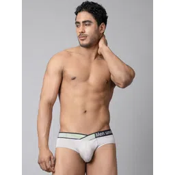 PUMP CLUB Mid-Rise Anti-Bacterial Basic Briefs ART240-Grey-M-picture-34