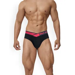 PUMP CLUB Mid-Rise Anti-Bacterial Basic Briefs ART280-Black-M-picture-35