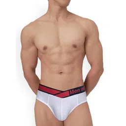 PUMP CLUB Mid-Rise Anti-Bacterial Basic Briefs ART280-White-M-picture-36
