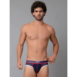 PUMP CLUB Mid-Rise Anti-Bacterial Mesh Basic Briefs ART389-Blue-M-picture-38