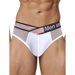 PUMP CLUB Mid Rise Anti Microbial Basic Brief - ART391-White-M-picture-21
