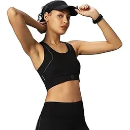 PUMP'D Women's Wire Free Casual Padded Training Bra | Sports Bra for Women | Gym Bra for Women Workout-picture-12