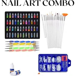 pure cosmetics NEW FULL PROFESSIONAL NAIL ART KIT FOR BEAUTIFUL NAIL WORK-picture-40
