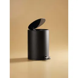 Pure Home and Living Black Carbon Steel Waste Bin-picture-24