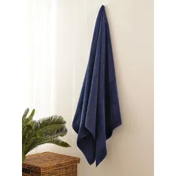 Pure Home and Living Blue Cotton 600 GSM Bath Towel-picture-28