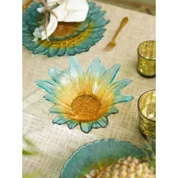 Pure Home and Living Blue Glass Serving Bowls-picture-21