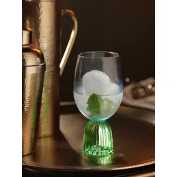 Pure Home And Living Blue Glass Wine Glasses-picture-33