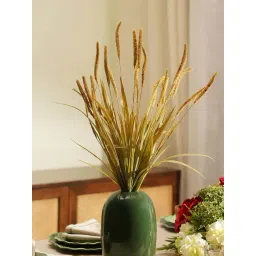 Pure Home and Living Brown Plastic Dry Bristlegrass Herb Artificial Stem-picture-29