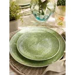 Pure Home and Living Green Glass Dessert Plates-picture-34