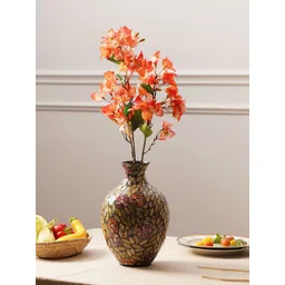 Pure Home and Living Orange Bougainvillea Artificial Flower-picture-11