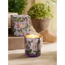 Pure Home and Living Purple Lavender And Chamomile Candle Jar-picture-44