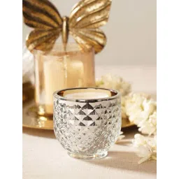 Pure Home and Living Silver Textured Small Tealight Holders-picture-25