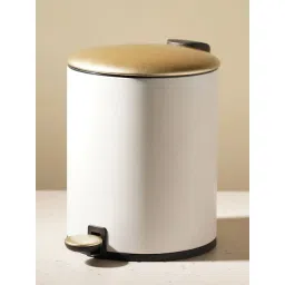 Pure Home and Living White Stainless Steel Bins-picture-41
