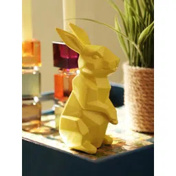 Pure Home and Living Yellow Figurine Showpiece-picture-48