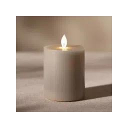 Pure Home + Living Grey Natural Grey LED Flickering Flame Candle (S)-picture-27
