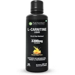 L-Carnitine Liquid 3300 mg | Fat Metabolism & Energy Support | Orange Flavor-image-16
