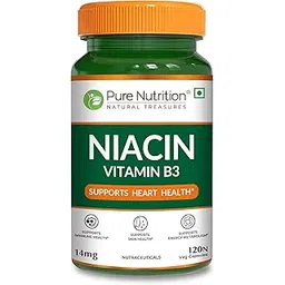Pure Nutrition Niacin Vitamin B3 (14 mg) – 120 Veg Capsules | Supports Immune Function, Cellular Energy, Skin Health & Energy Metabolism-image-7