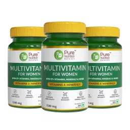Pure Nutrition Multivitamin for Women - 30 Tablet (Pack of 3)-image-39