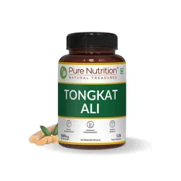 Pure Nutrition Organic Tongkat Ali|Boosts Energy, Immunity & Stamina 1000Mg - 60 Capsules-image-25