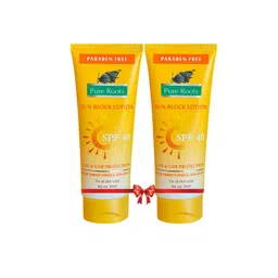 pure roots Set Of 2 Sun Block Lotion With SPF 40- 100 ml Each-picture-15