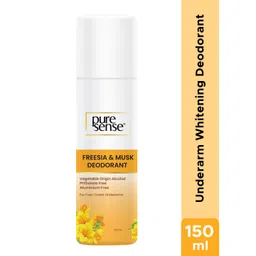 Pure Sense Women Freesia & Musk Whitening Deodorant Body Spray - 150ml/100g-picture-33