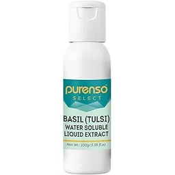 Purenso Select - Basil (Tulsi) Water Soluble Liquid Extract, 100g-picture-11