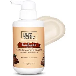 PureSense Cocoa Nourish 72hrs Moisture Lock Body Lotion with Hyaluronic Acid and Glycerin For Men and Women 250ml-picture-38